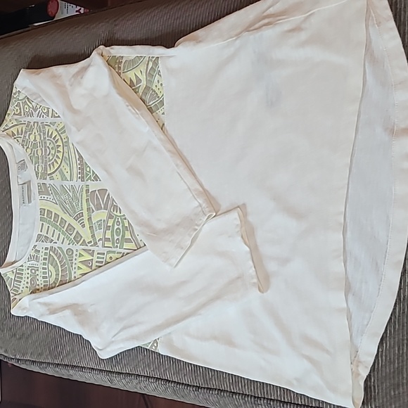 Chicos Zenergy Southwestern Print Blouse - Picture 11 of 11